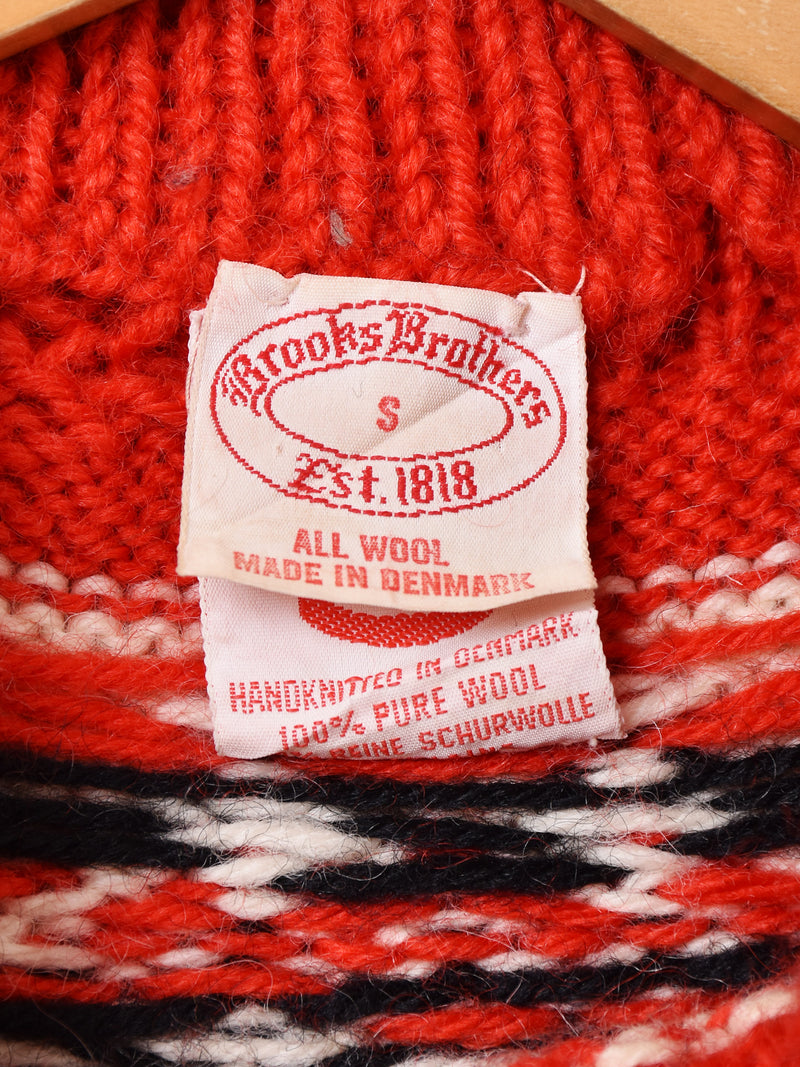 60's〜70’s デンマーク製 "BrooksBrothers" ノルディックセーター