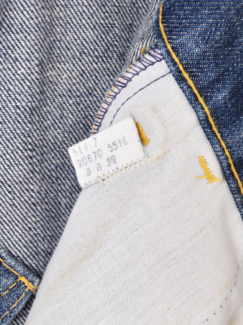 1978’s "Levi's Fresh Produce" 670 フレアデニムパンツ W33