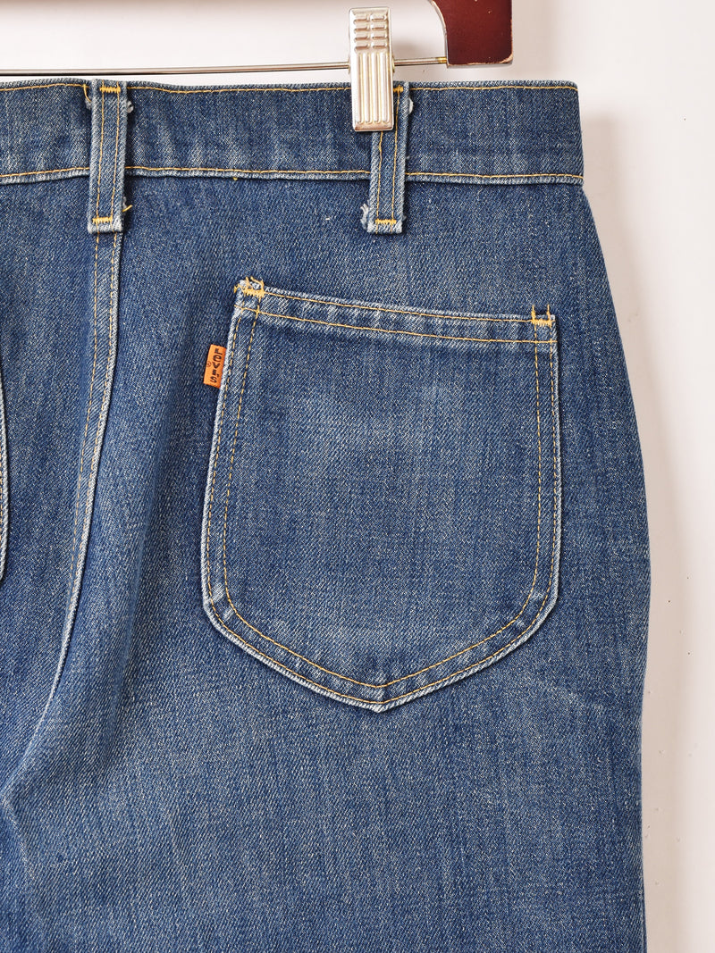 1978’s "Levi's Fresh Produce" 670 フレアデニムパンツ W33