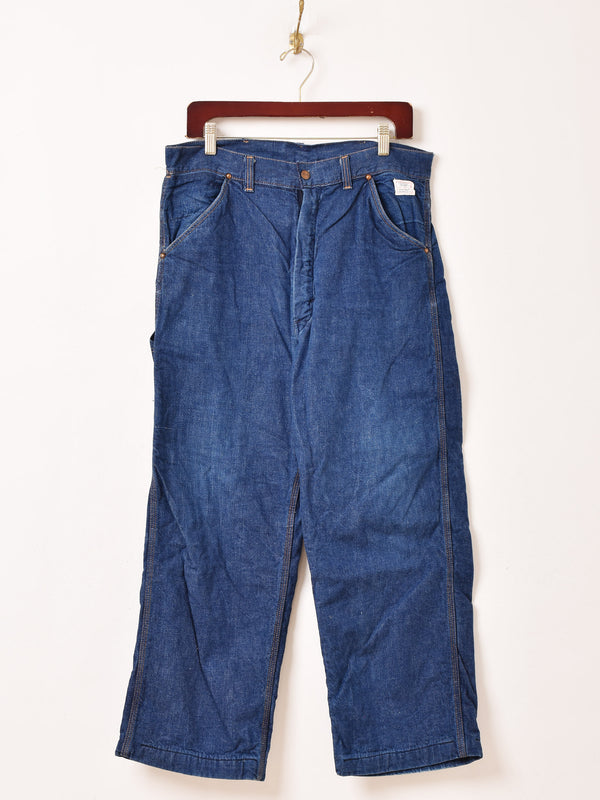 60's "Sears" 裏地付き デニム ペインターパンツ