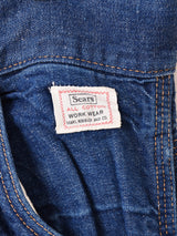 60's "Sears" 裏地付き デニム ペインターパンツ