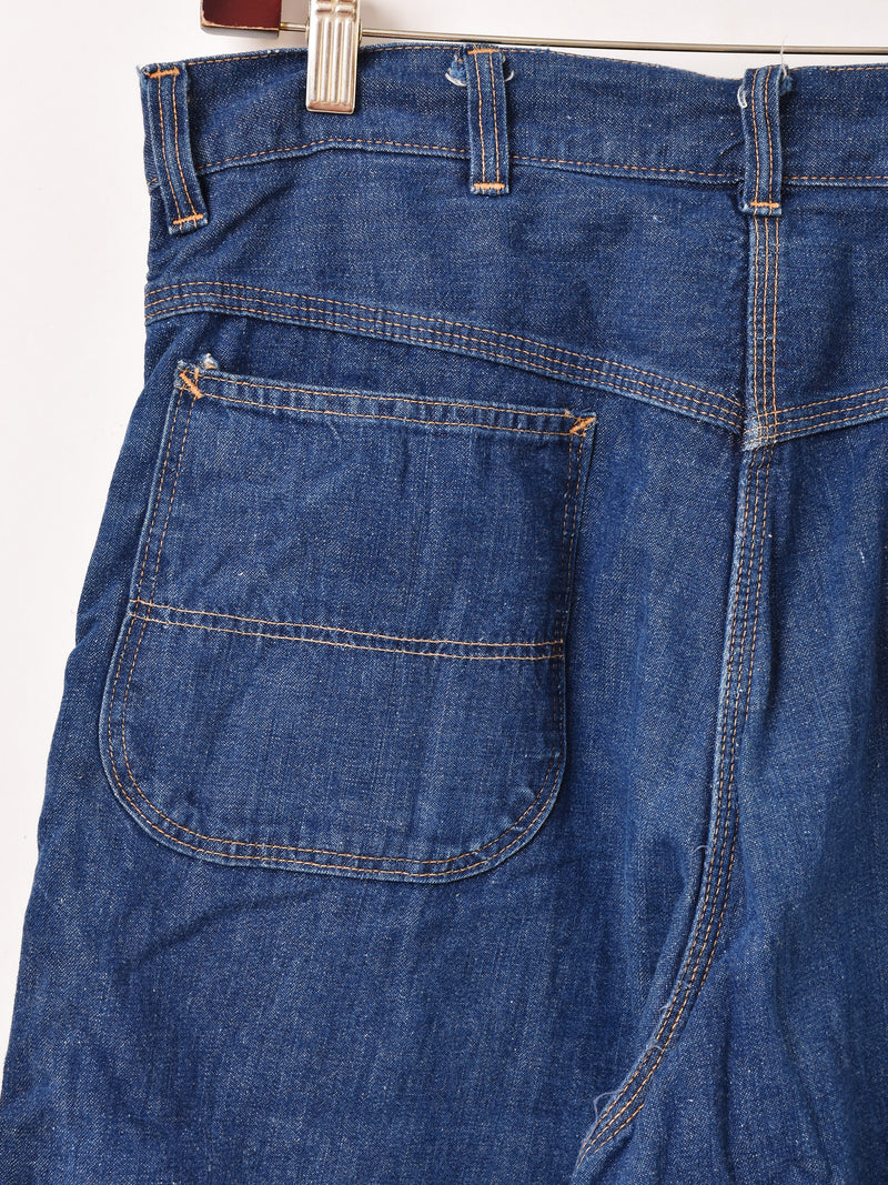 60's "Sears" 裏地付き デニム ペインターパンツ