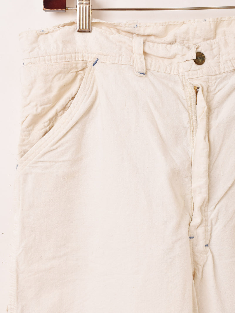 Made in USA 50's "HERCULES" ホワイト ペインターパンツ