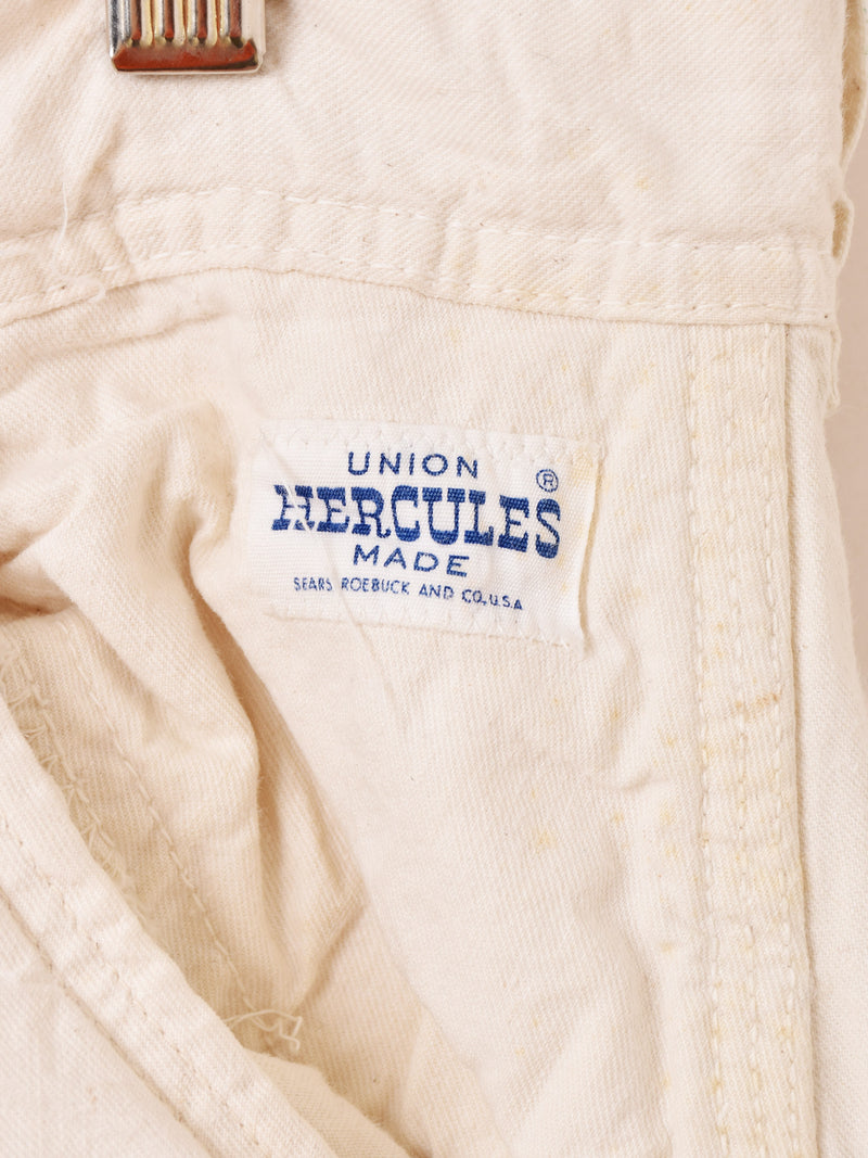 Made in USA 50's "HERCULES" ホワイト ペインターパンツ