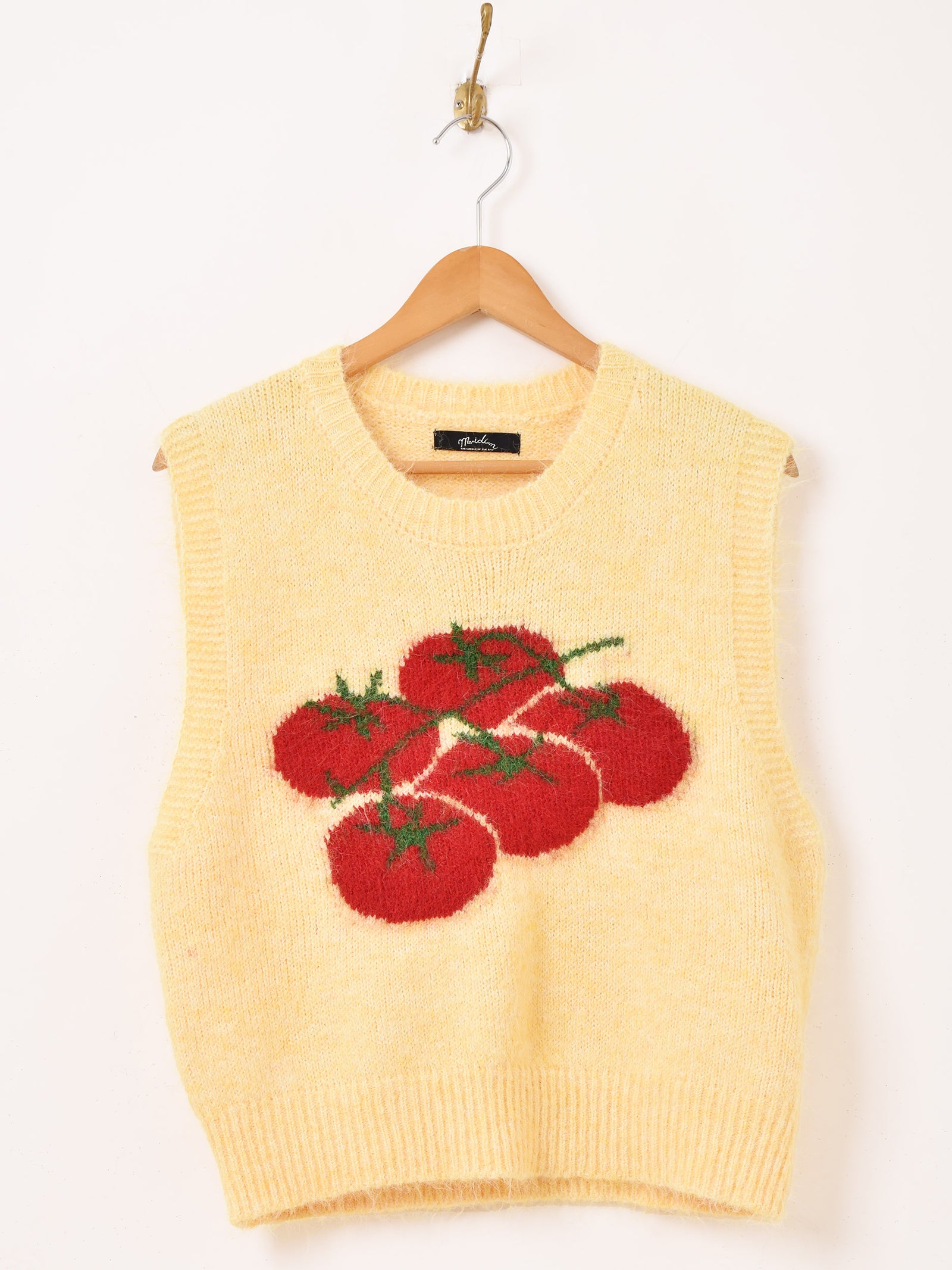 【ヴィンテージ古着】ボートネックストロベリーウールニット いちご ヴィンテージ古着】ボートネックストロベリーウールニット いちご