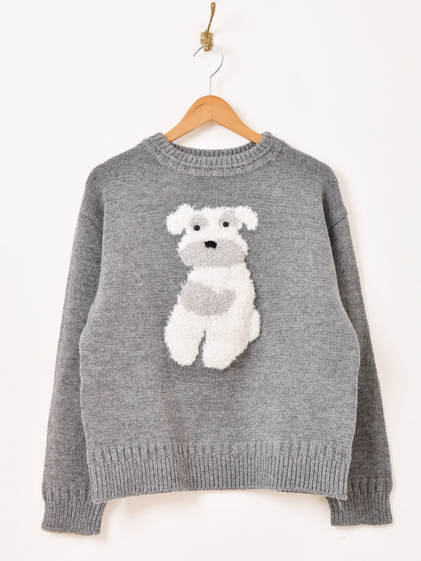 2色展開】Meridian シュナウザー セーター – 古着屋Top of the Hillの