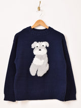 【2色展開】Meridian シュナウザー セーター