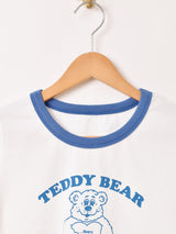 クロップド リンガーTシャツ「TEDDY BEAR」