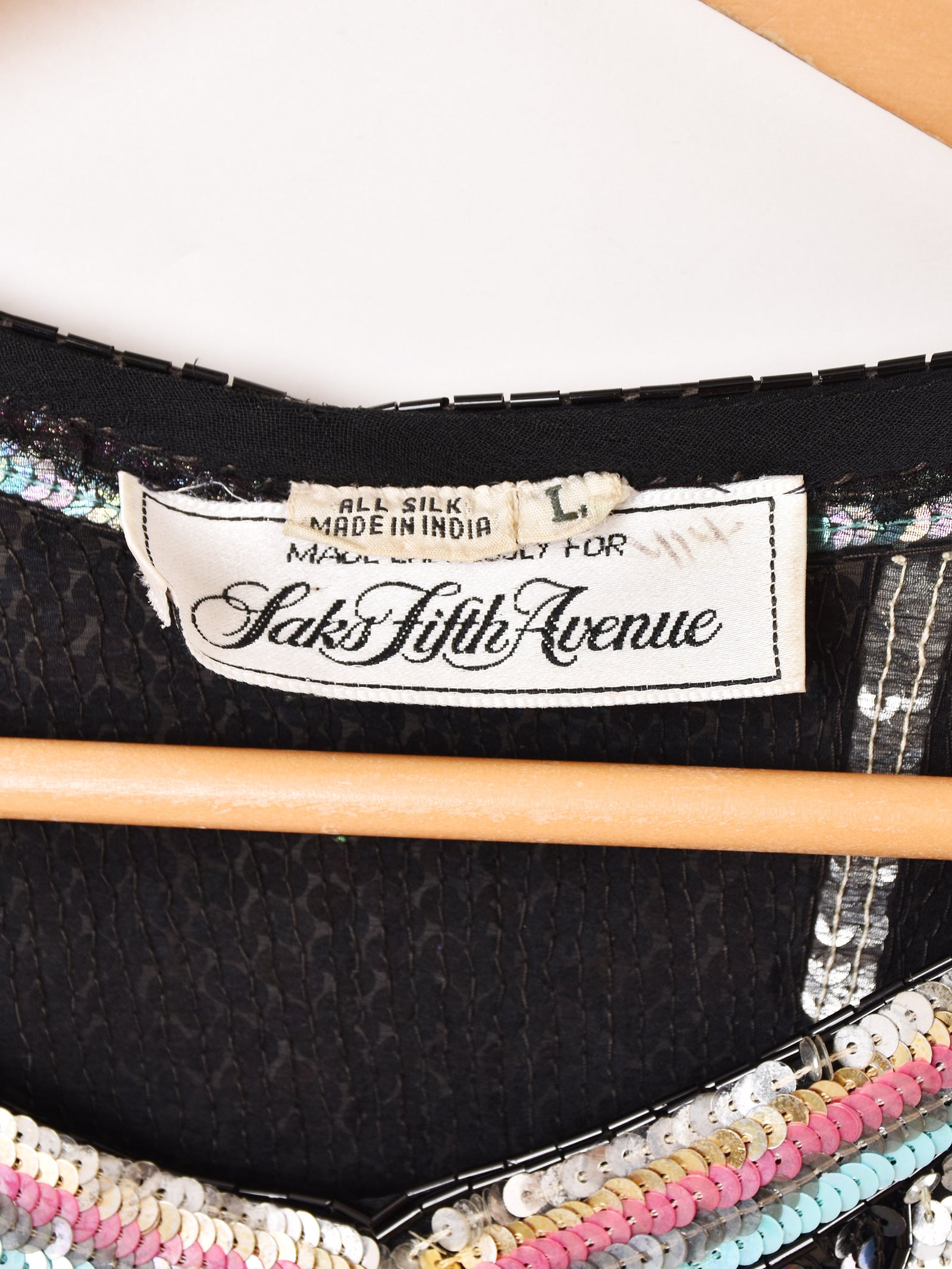 80's Saks Fifth Avenue スパンコールトップス – 古着屋Top of