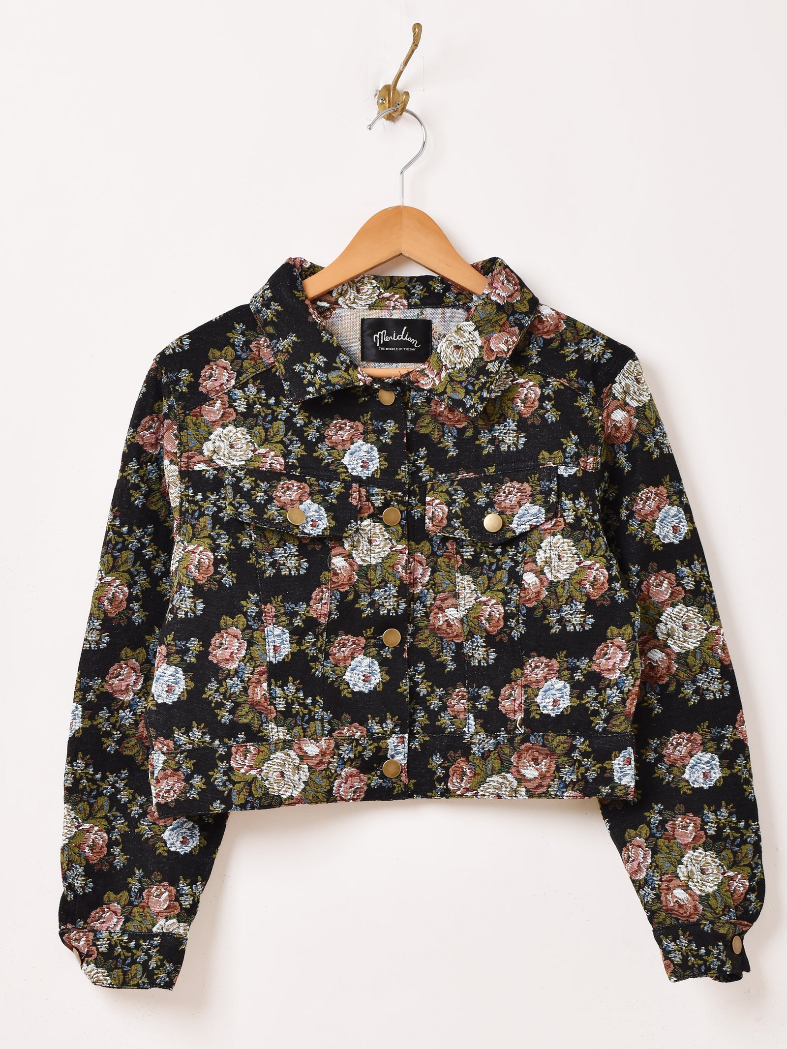ETRO 花柄 クロップドジャケット　サイズ38 ウィメンズ ジャケット&ブレザー：ペイズリーやフラワープリント |エトロ