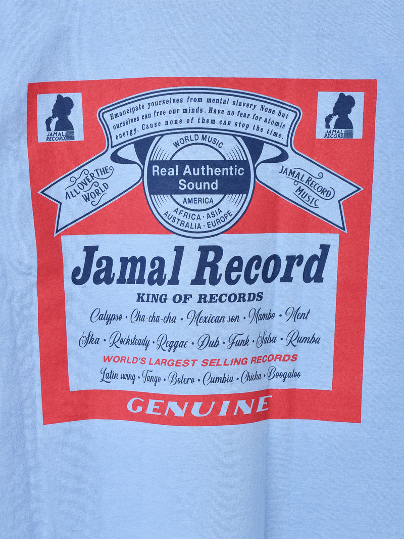 【3色展開】レコードプリントTシャツ