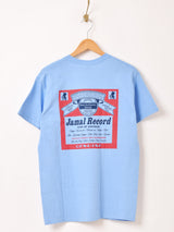 【3色展開】レコードプリント Tシャツ
