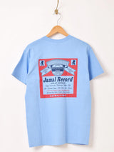 【3色展開】 レコードプリントTシャツ