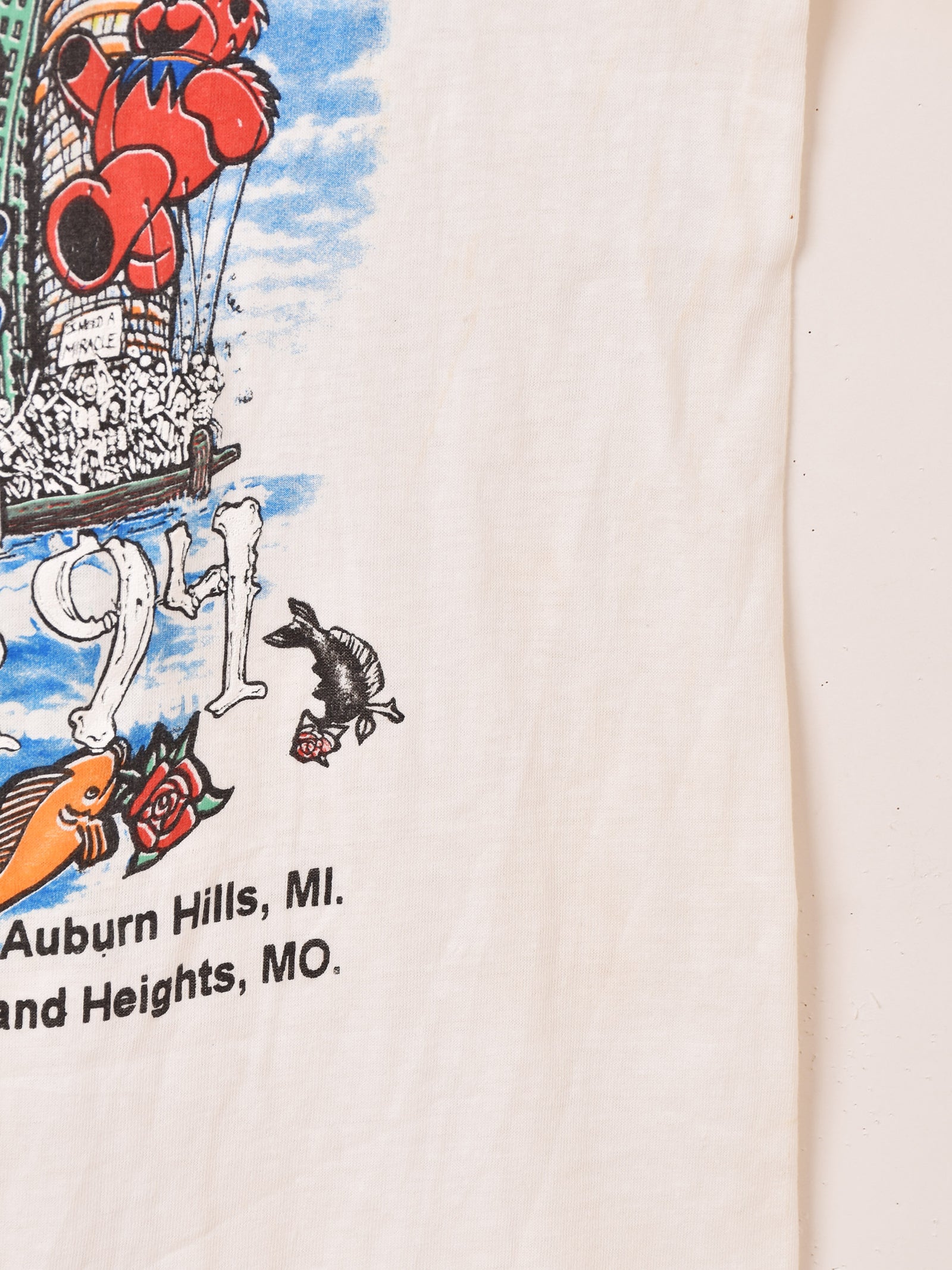 1994's GRATEFUL DEAD 「SUMMER TOUR 1994」ツアーTシャツ – 古着屋Top
