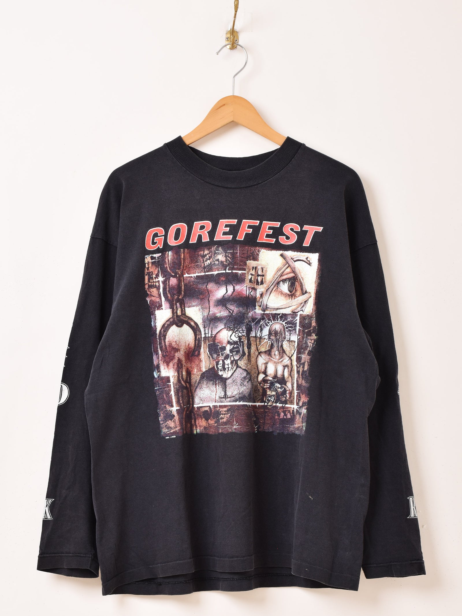 1996's GOREFEST「SOUL SURVIVOR」長袖Tシャツ – 古着屋Top of the