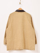 【2色展開】Meridian レザーカラー デニムジャケット