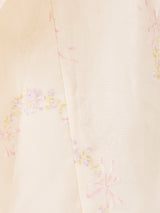 80's  Made in USA "GUNNE SAX" 花柄 レース ロングドレス