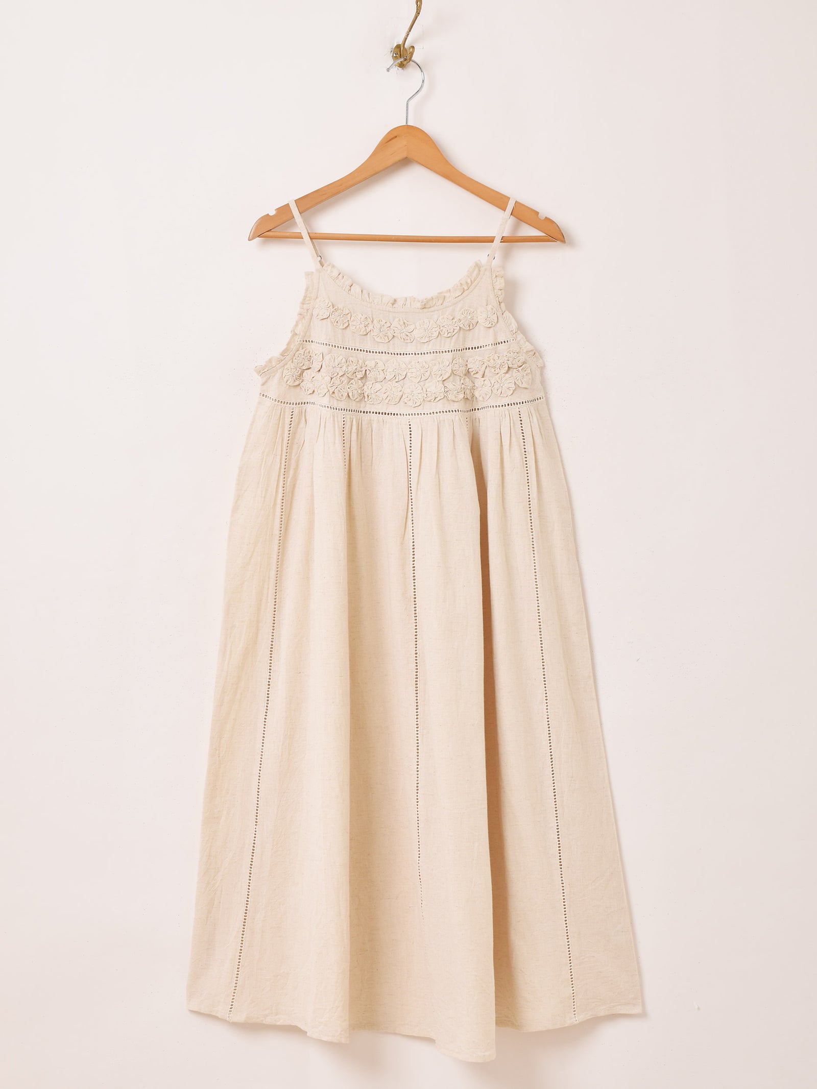 3色展開】Emerald Motel ヨーヨーキルト キャミソールワンピース