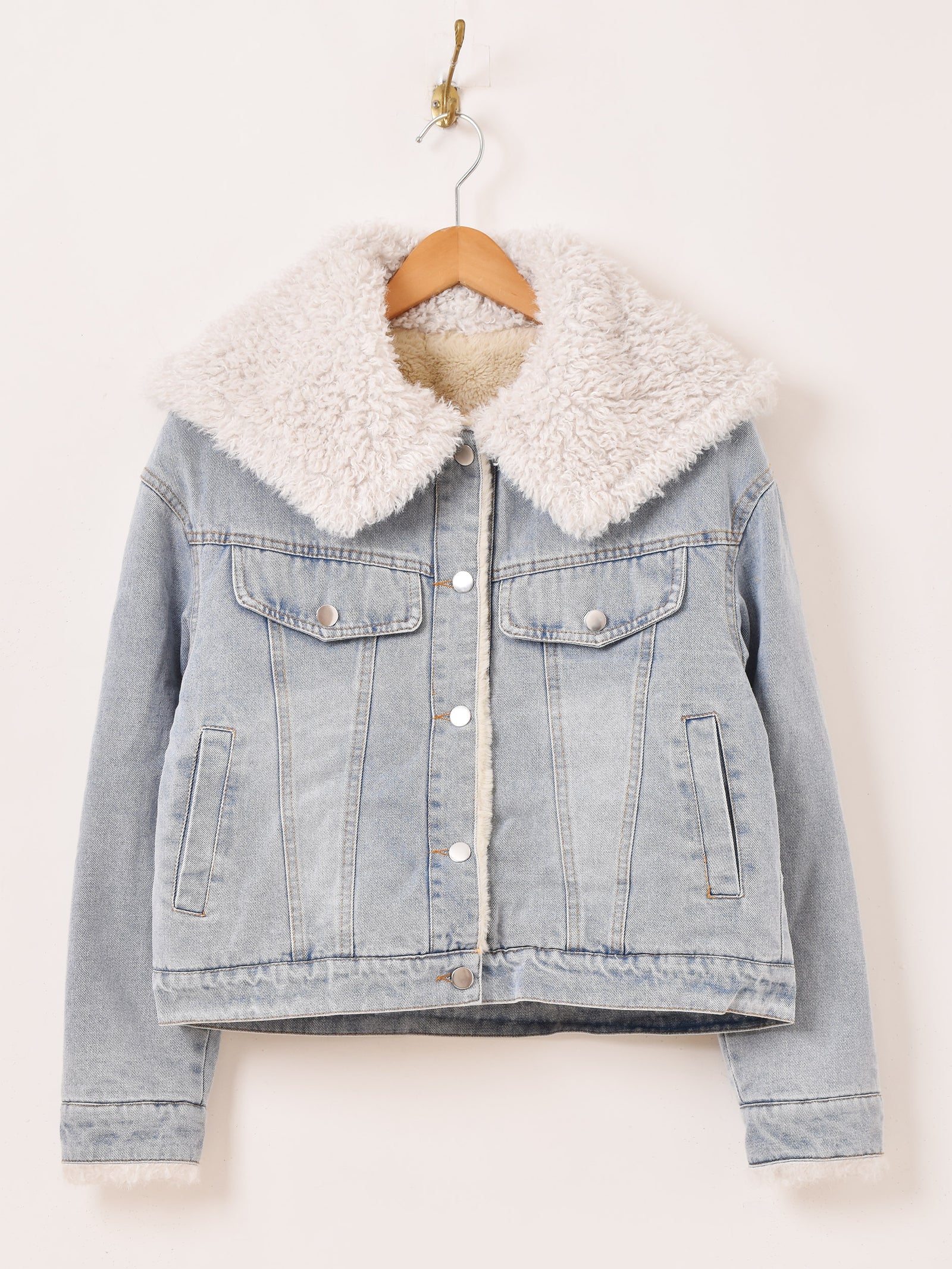 専用 新品 24AW アキレスイオンガブリエル ファー デニムジャケット ACHILLES ION GABRIEL(アキレス・イオン・ガブリエル) 24AWTRUCKER