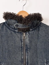 Meridian ファーカラー デニムジャケット