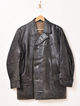 Euro Double Leather Coat