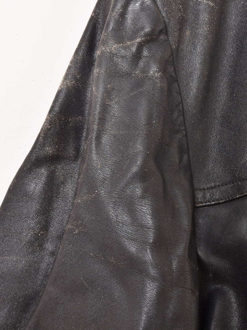 Euro Double Leather Coat