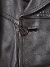 Euro Double Leather Coat