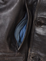 Euro Double Leather Coat