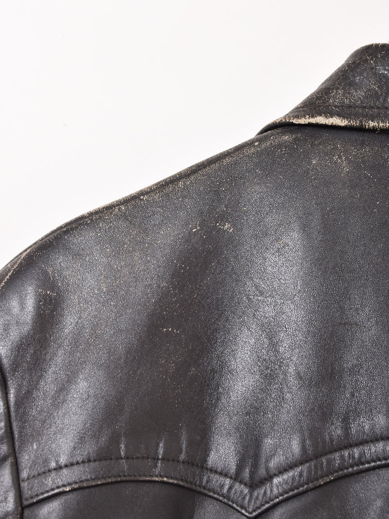 Euro Double Leather Coat