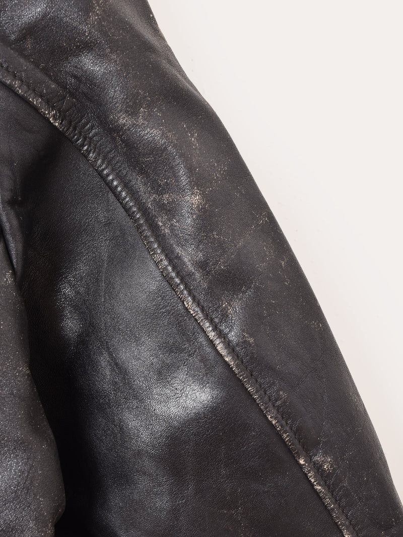 Euro Double Leather Coat