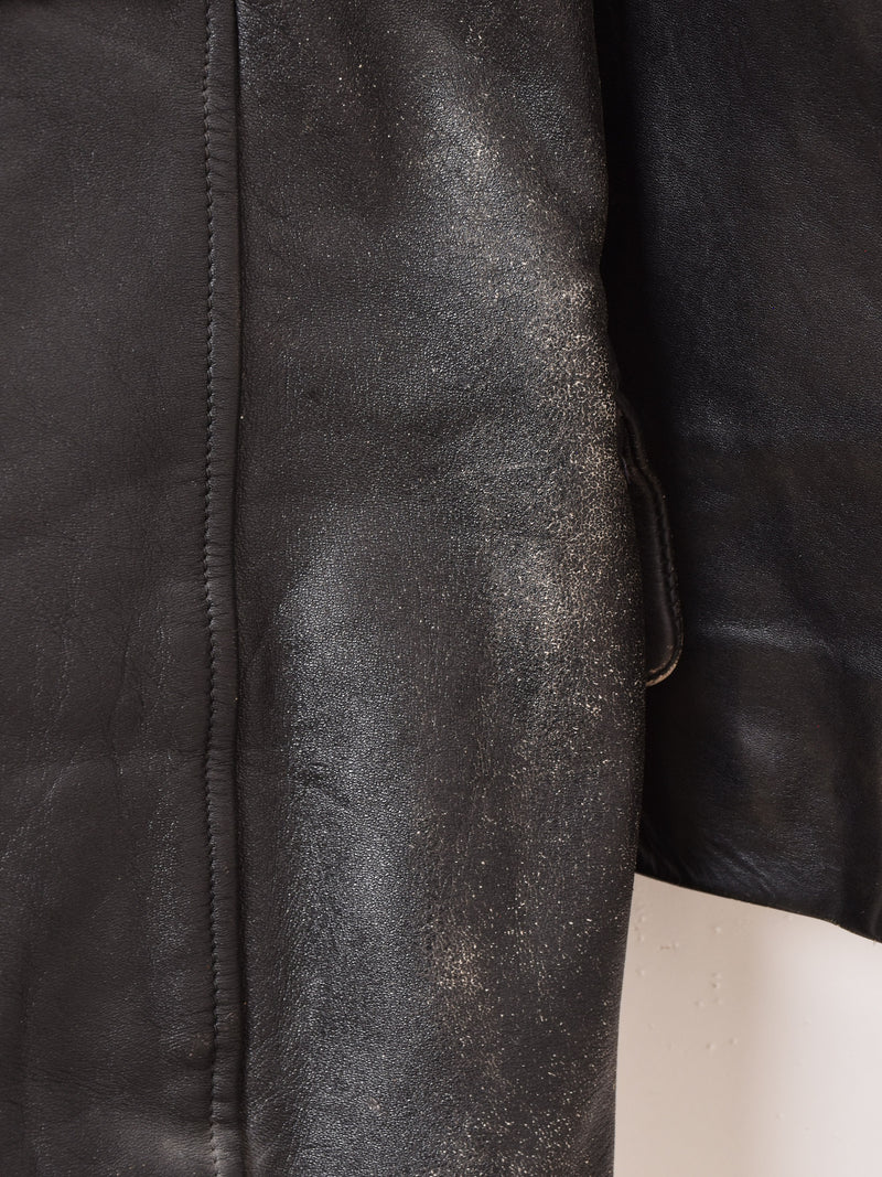 Euro Double Leather Coat