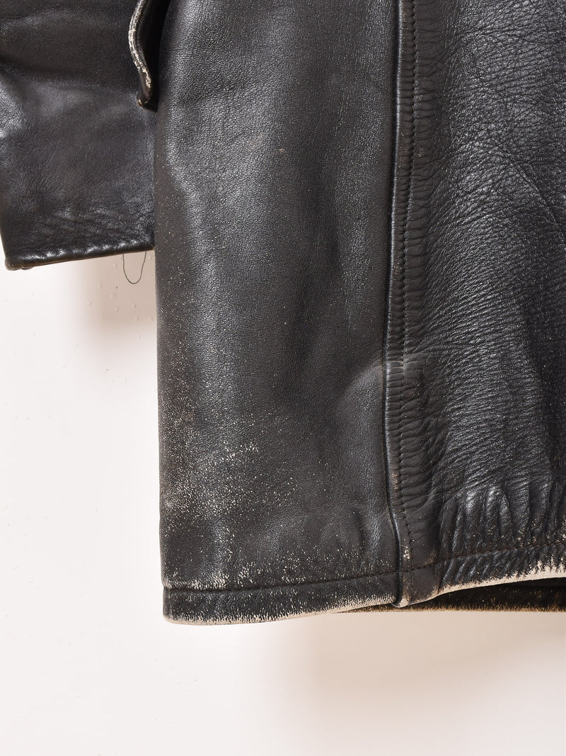 Euro Double Leather Coat