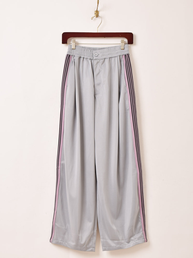 【5色展開】Meridian タック ライン入り トラックパンツ