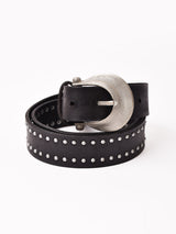 2ラインスタッズ レザーベルト