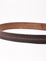 ラインスタッズ レザーベルト