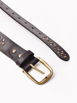 3スタッズ レザーベルト