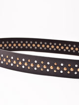 3スタッズ レザーベルト