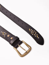 ストーン スタッズ レザーベルト