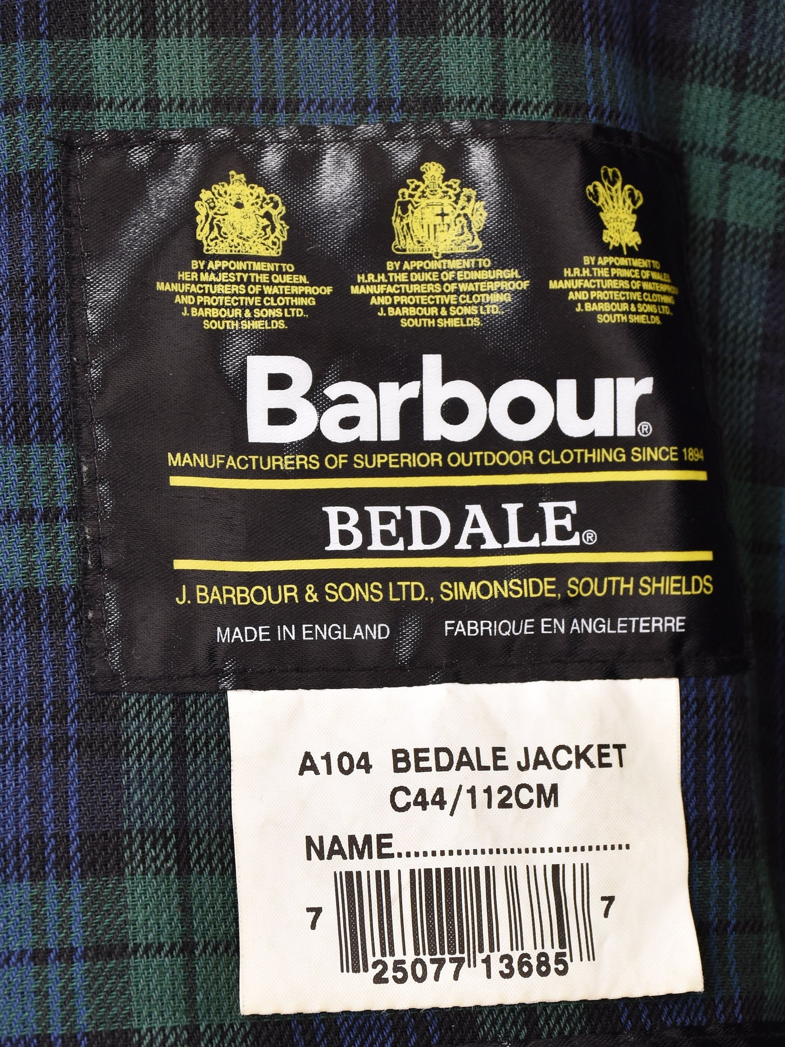 00's Barbour 