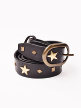 スタースタッズ レザーベルト