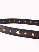 スタースタッズ レザーベルト