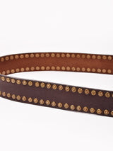 クラッシュスタッズ レザーベルト