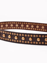 クラッシュ ビッグスタッズ レザーベルト