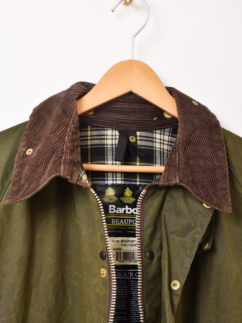 1996's "Barbour" BEAUFORT Waxed Jacket