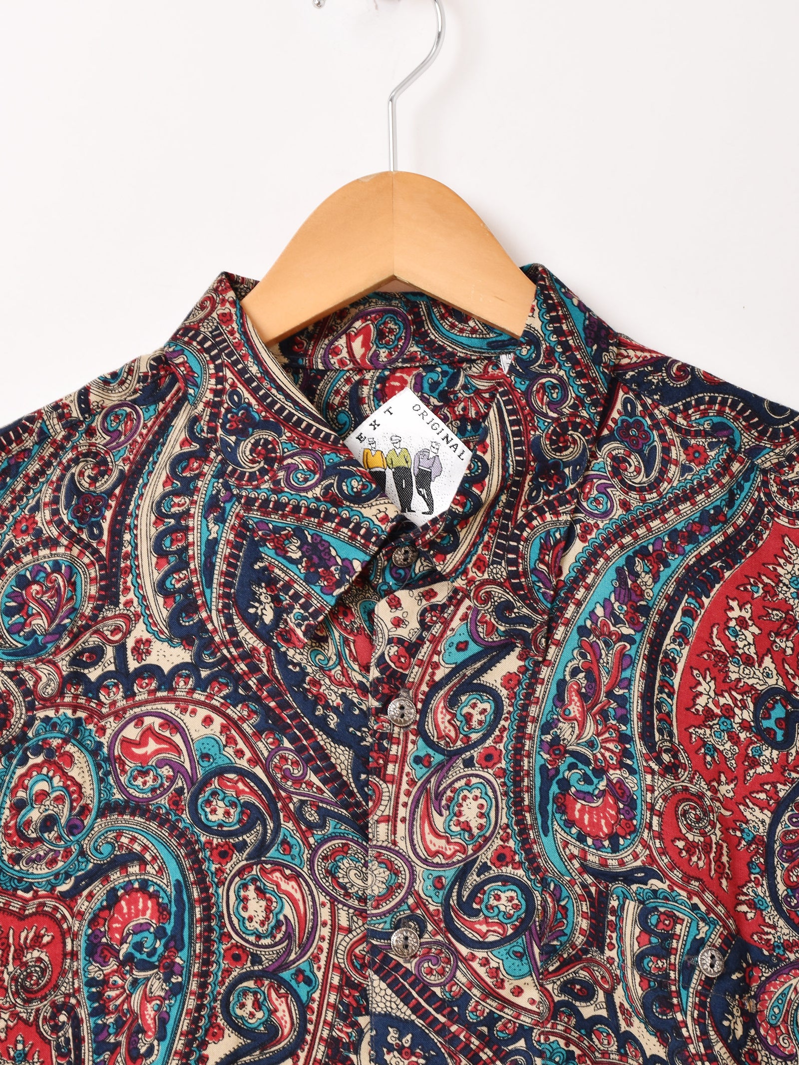 RRL ペイズリー柄 長袖シャツ セール】【BY ATTENTION】 ペイズリー柄 長袖 シャツブラウス