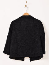 ブラックレース ドレス 2ピースセットアップ