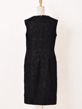 ブラックレース ドレス 2ピースセットアップ