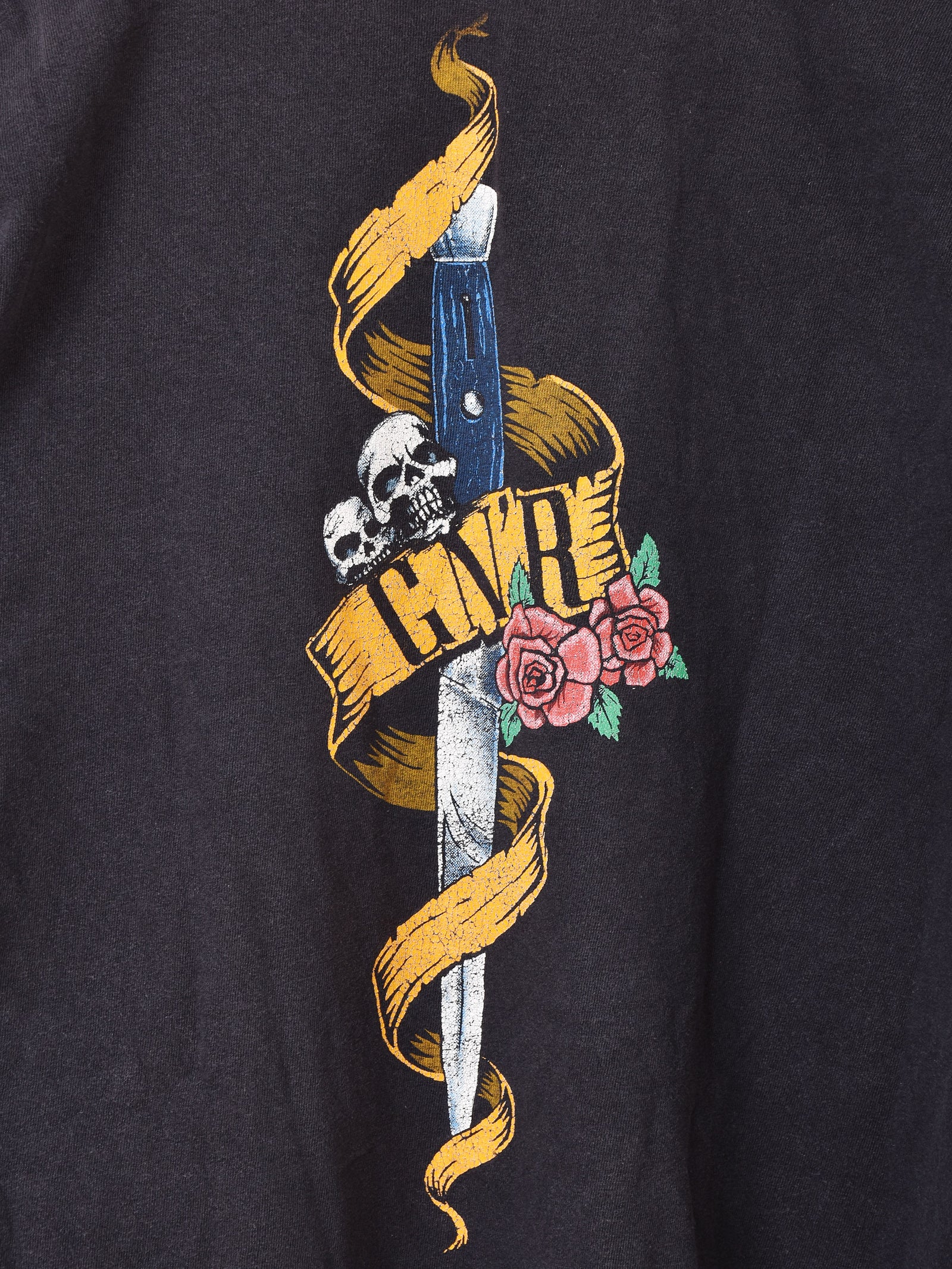 1990's GUNS N' ROSES ”SKULL & GUNS” Music T-Shirt – 古着屋Top of