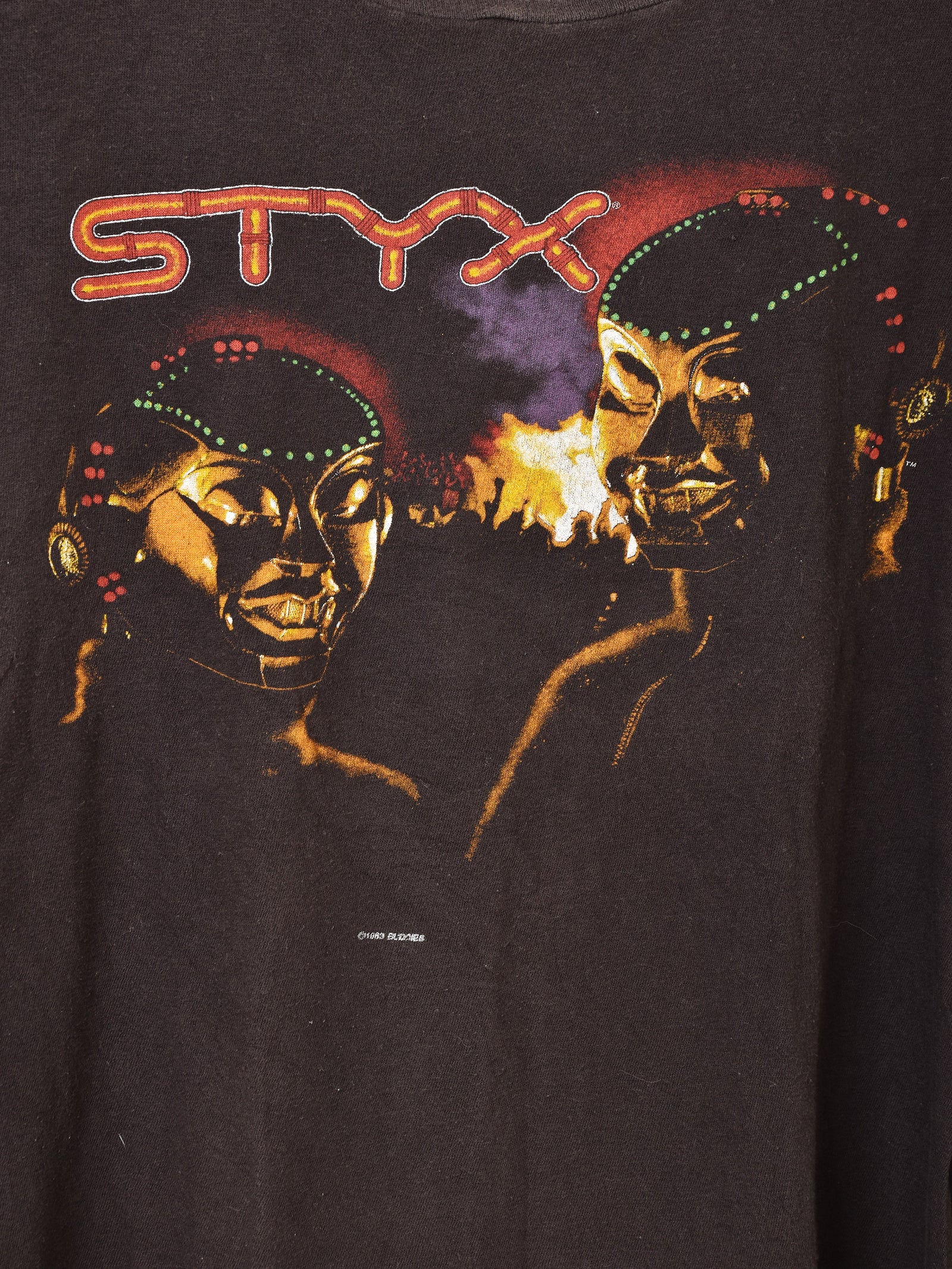 1983's Made in USA STYX ”KILROY WAS HERE” Tour T-Shirt – 古着屋Top
