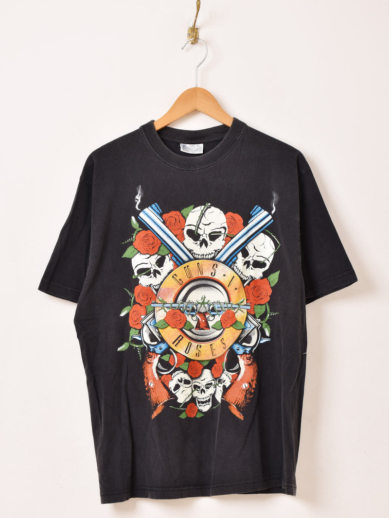 90's GUNS N' ROSES Music T-Shirt – 古着屋Top of the Hillのネット
